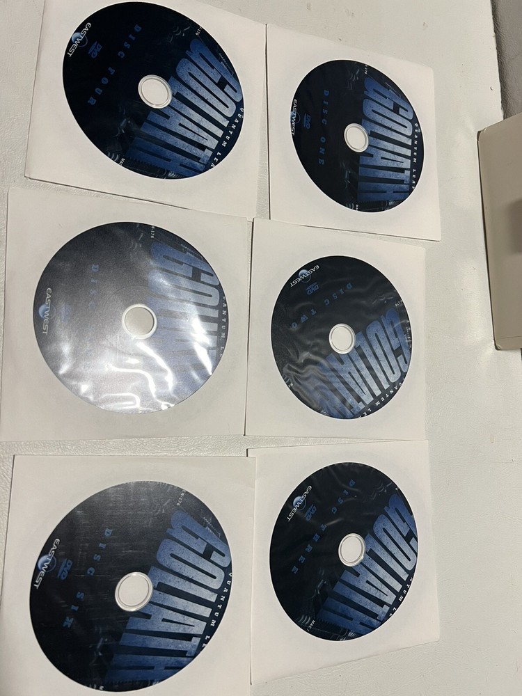 EastWest Goliath Mac Pc Quantum Leap Software Discs