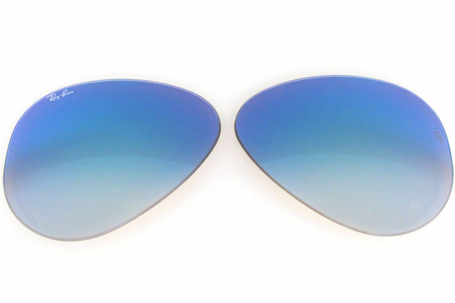 Ray Ban 8307 55 Blue Gradient Mirror Replacement Lenses