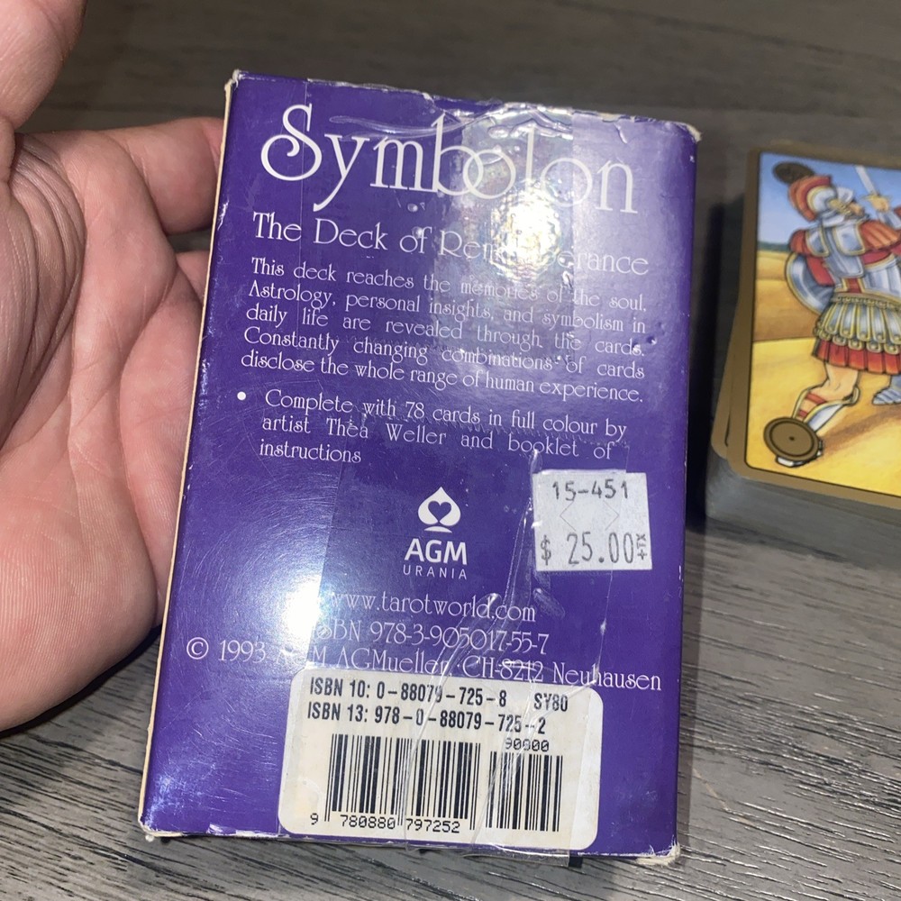 Peter Orban Symbolon Deck (Cards) Used Read Description!