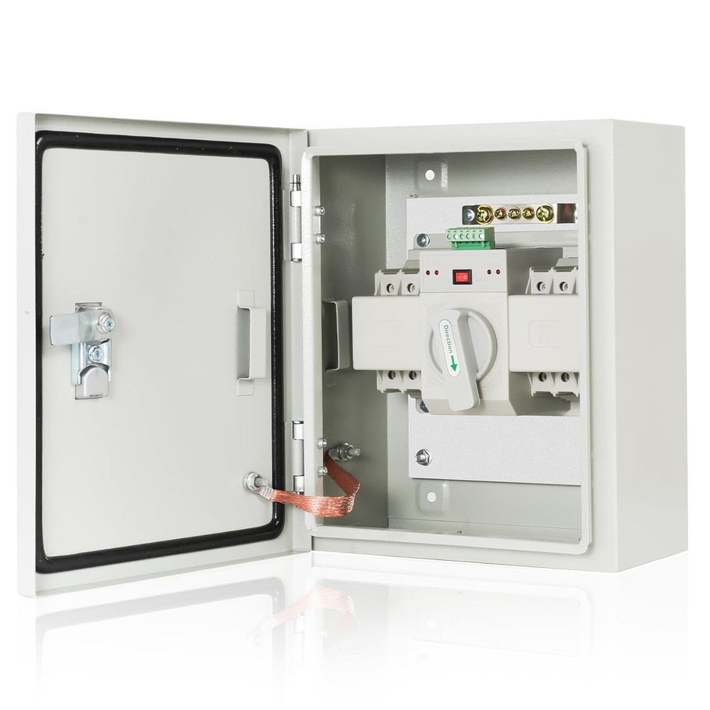 Upgraded 100 Amp Generator Transfer Switch for Home Use, Automatic/Manual Dual P