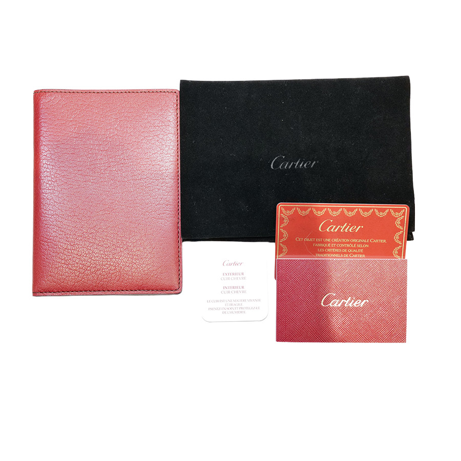 Authentic Cartier passport holder