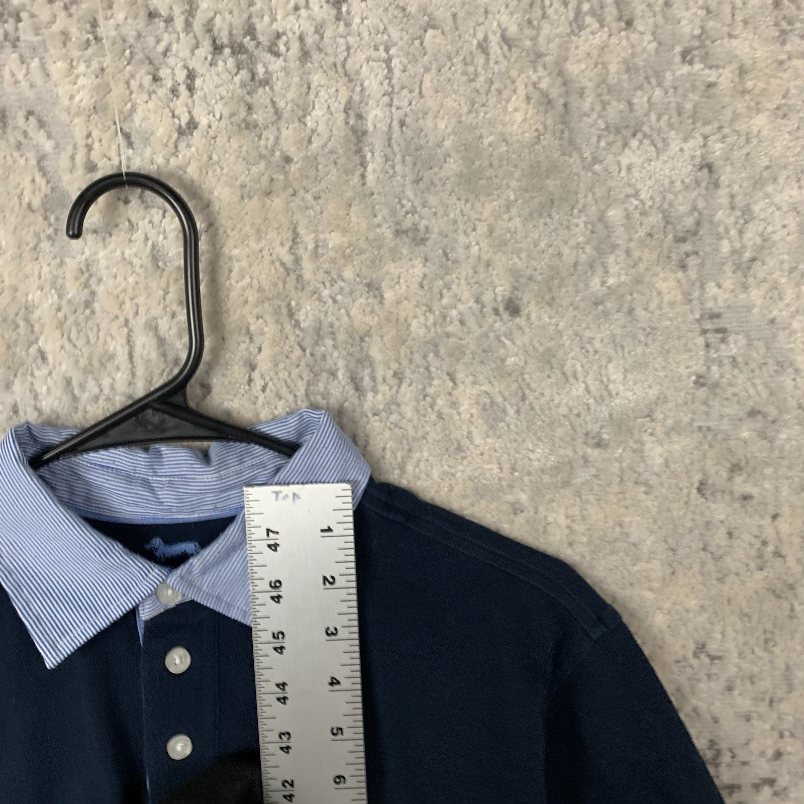 Harmont & Blaine Men's Polo Shirt Medium Blue Short Sleeve