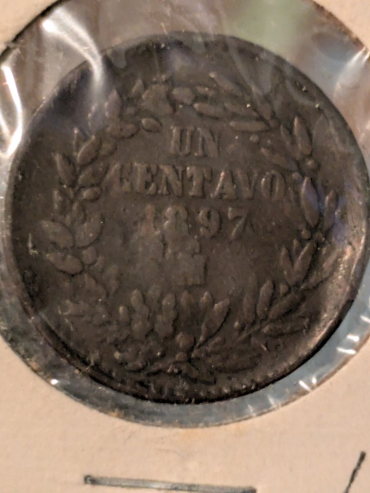 Mexico - Second Republic 1897-Mo CENTAVO (Copper)