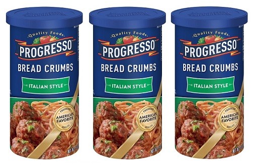 Progresso Bread Crumbs Italian Style 3 Pack