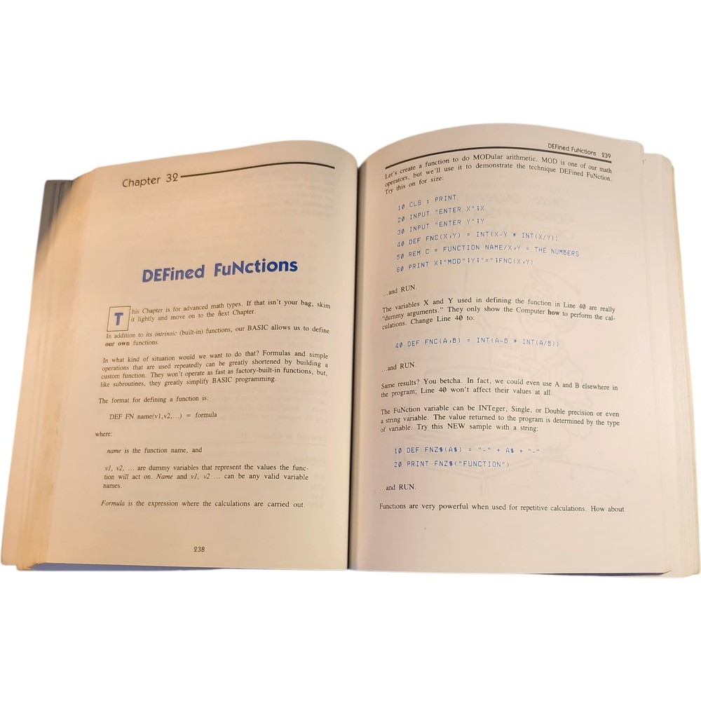 Learning BASIC for the TANDY Computers, David Lien 1986 - Radio Shack PCs
