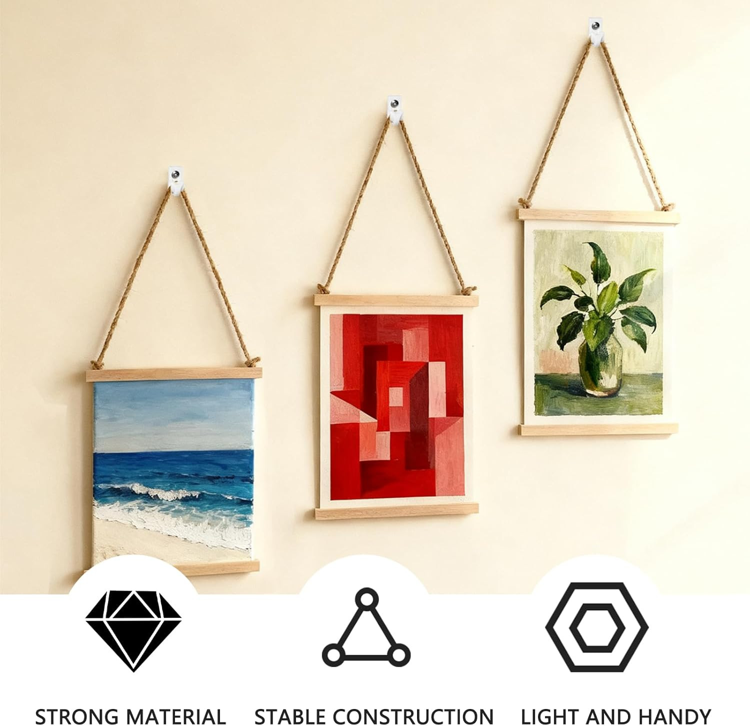 12 Pack White down Wall Clip Closet Shelves Clips Wire Shelf Loop Clips Plastic