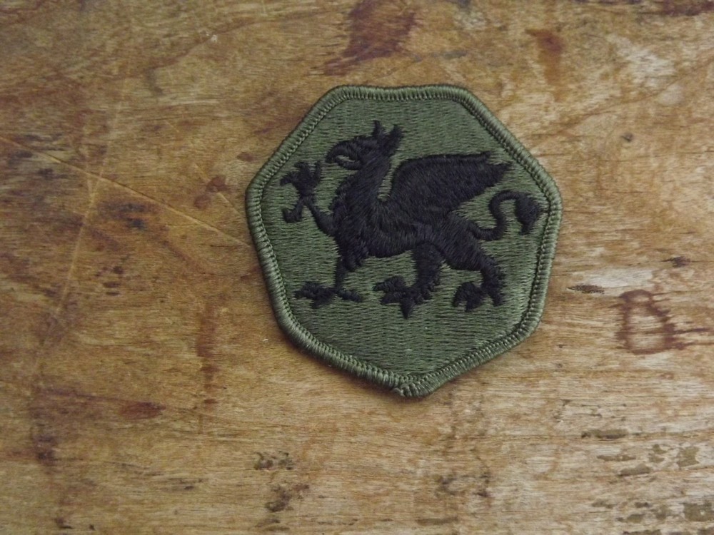 108th Airborne Division Patch, Subdued - INV# C1502