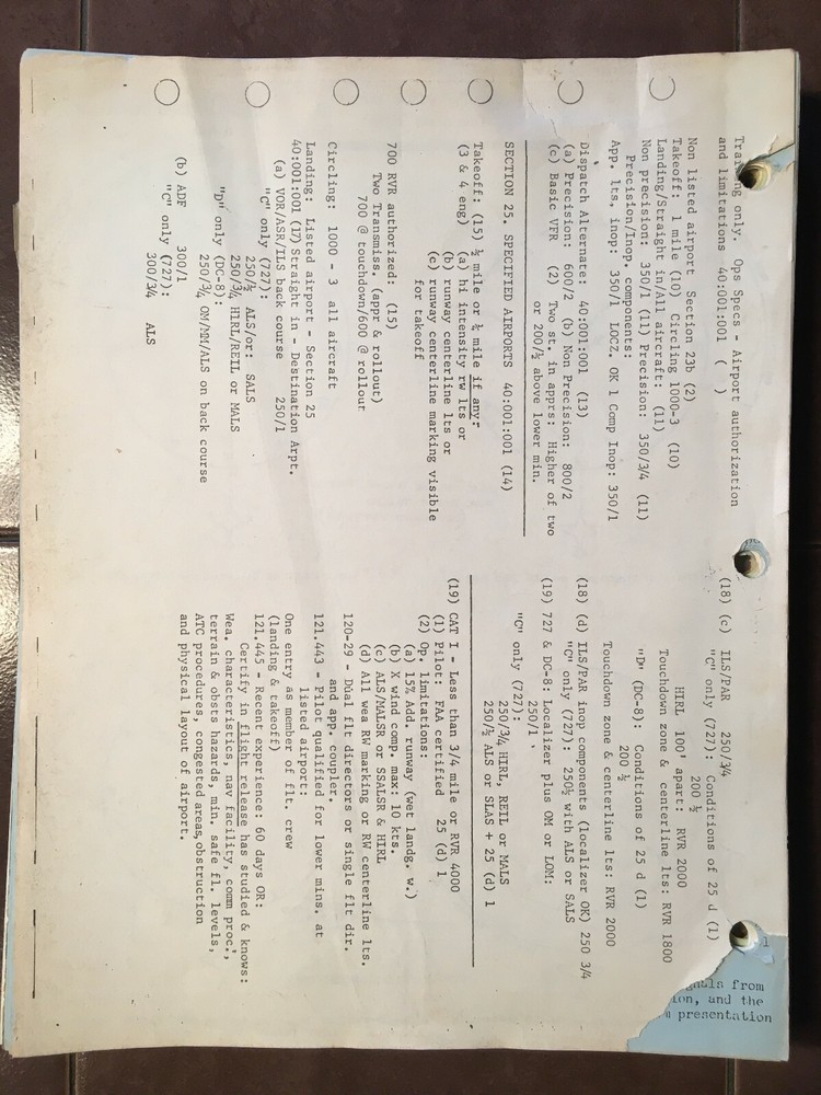 Douglas DC-8 Maintenance Training Manual
