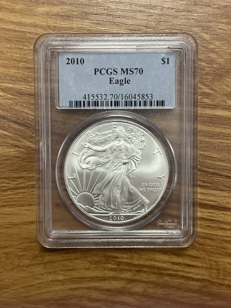 2010 - P - PCGS - MS70 - $1 Silver Eagle [B-1]
