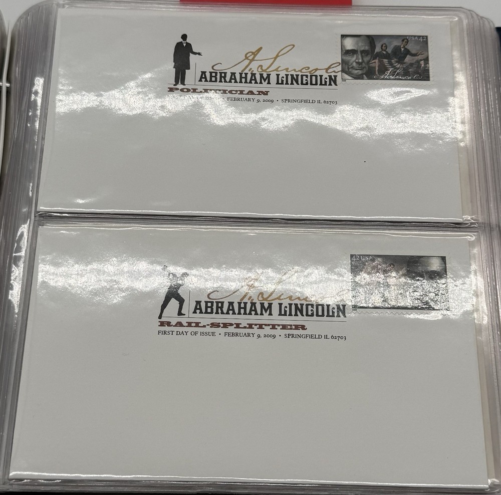 United States First Day Issue Envelope Book ￼