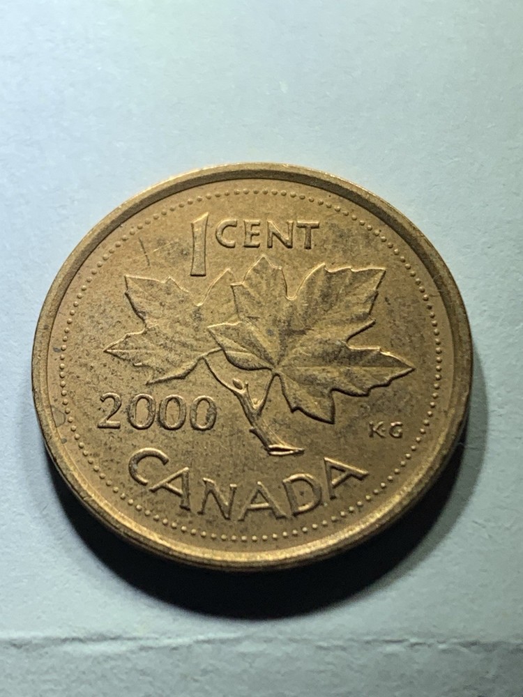 2000 Canadian Small 1 Cent (#1159)