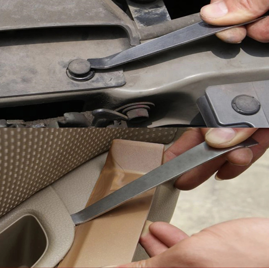 1pc Stainless Steel Scraper Ultra Sharp Residue Remover for Metal Surfaces - NEW