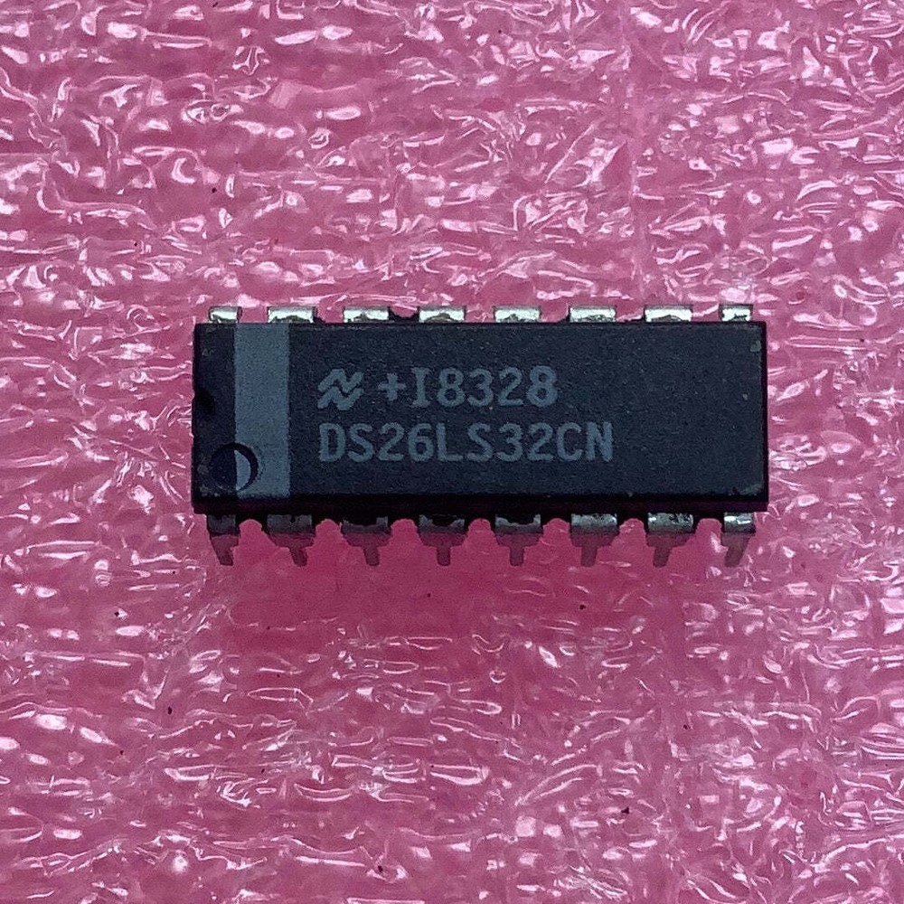 DS26LS32CN - NSC - IC RECEIVER 0/4 16DIP