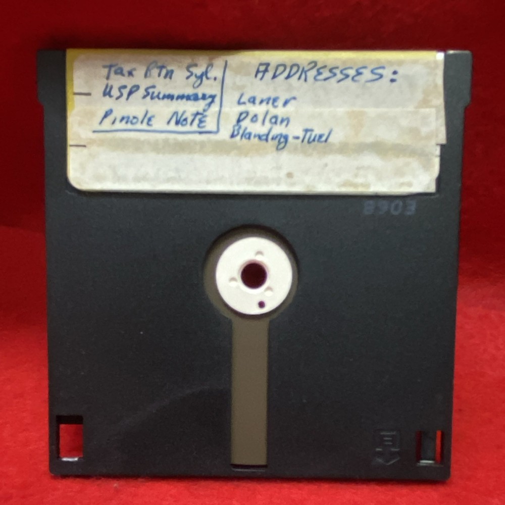 Smith Corona DataDisk 2 Sided Disk PWP 3 Tutorial S61838 Floppy Disk