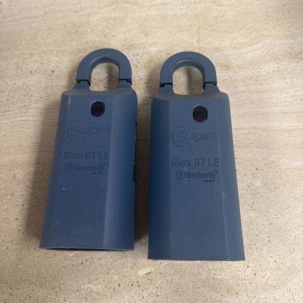 SUPRA iBox BT LE Bluetooth Smart LOCKBOX. Locked, No Code