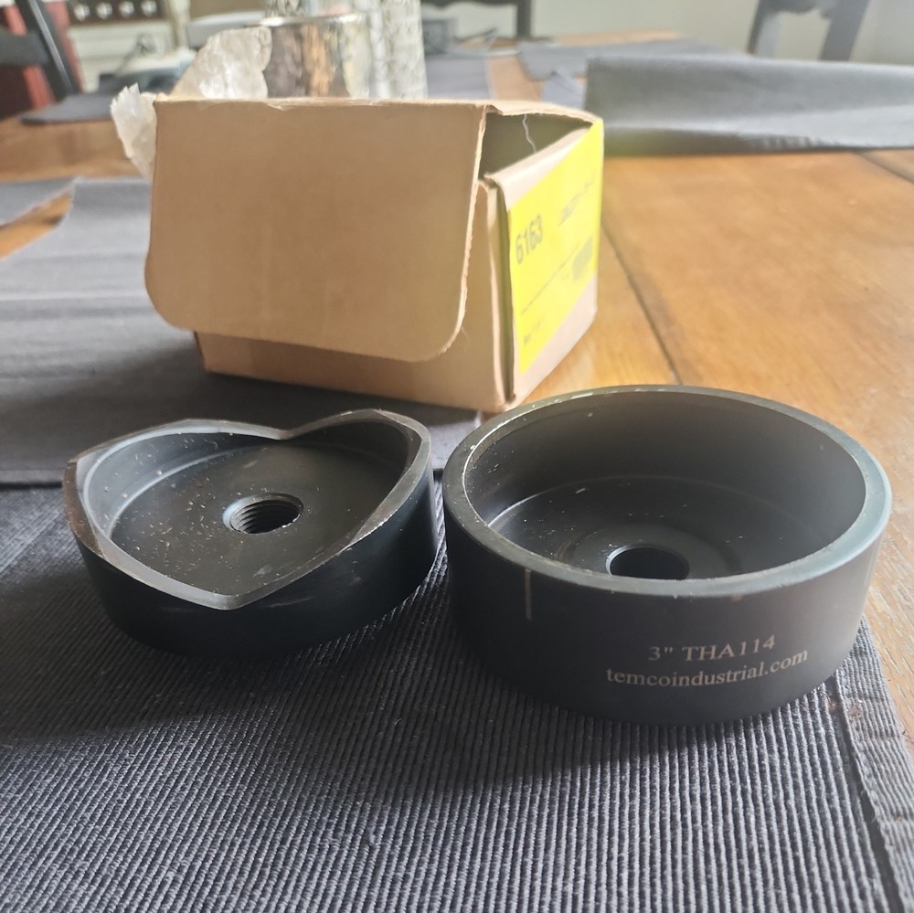 TemCo THA114 3"  Deep Draw Conduct Punch. NEW