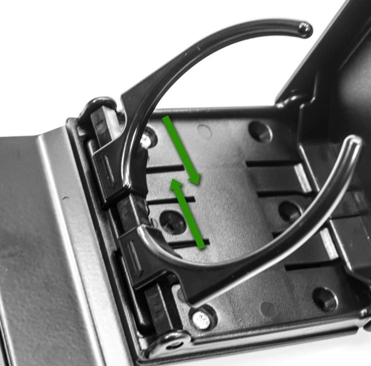Cup Holder for Pride Mobility Scooters With Molded Seats (C Style)