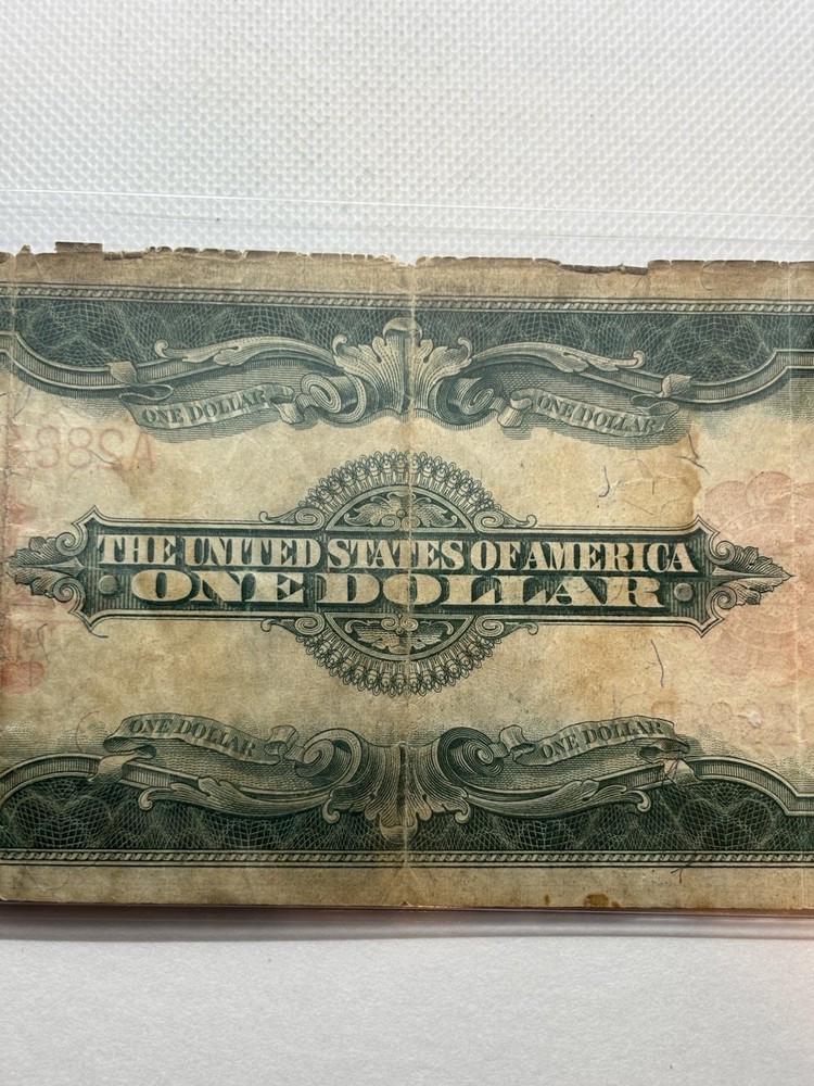 1923 Red Seal Silver Certificate $1 Note