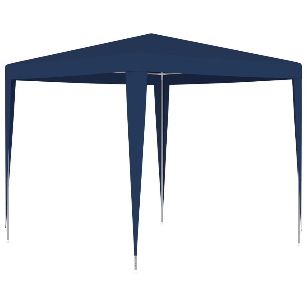 Party Tent Blue Polyethylene, Iron Large UV-resistant materials