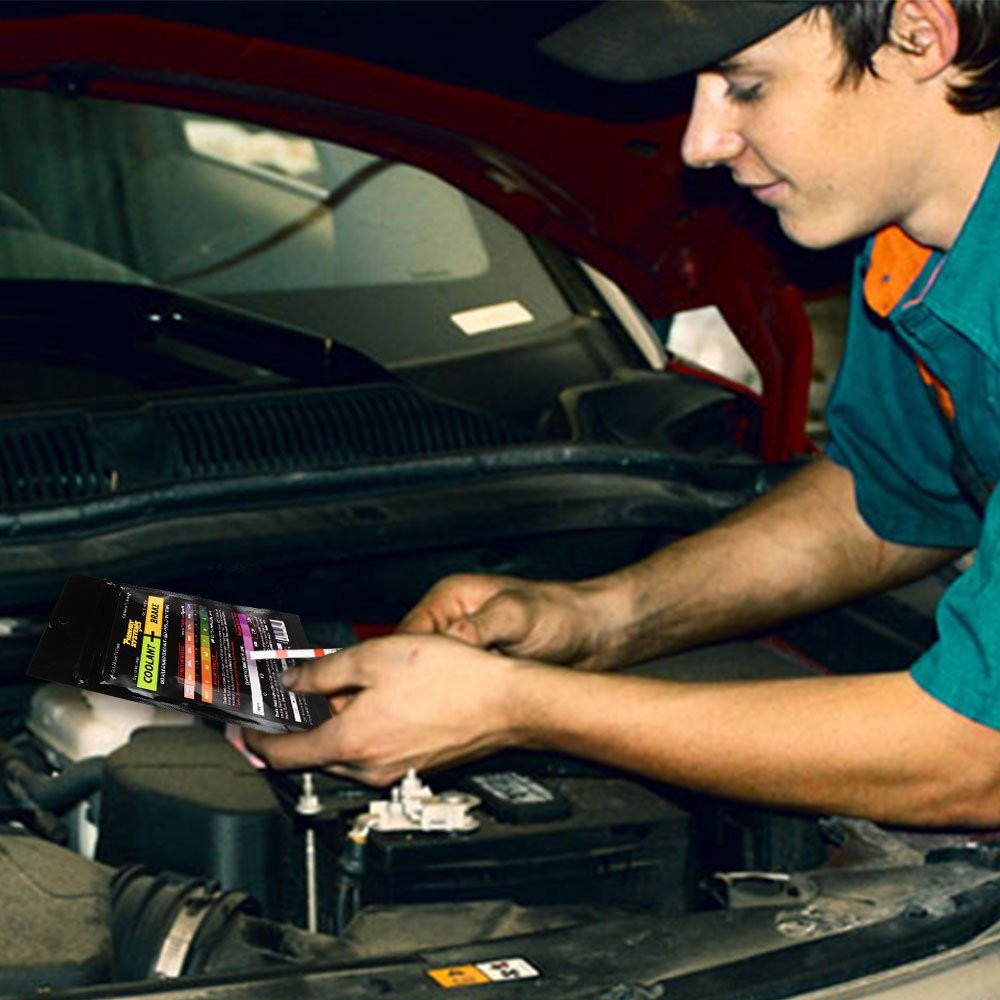 Phoenix Systems 8006-B Double-Ended Brake Fluid + Coolant Test Strips (15...