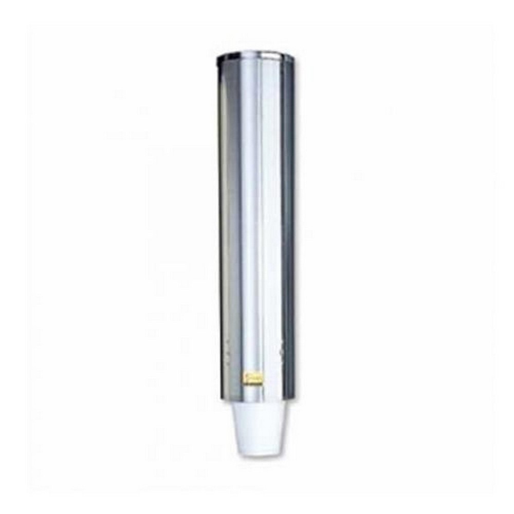San Jamar 1501052 PullType 1224 Oz Cup Stainless Dispenser