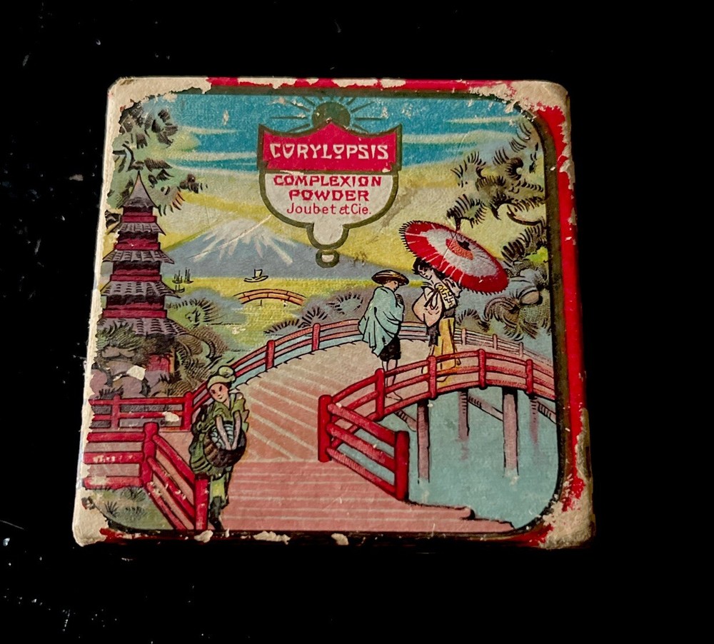 Vintage Cardboard Corylopsis Complexion Powder Box Only