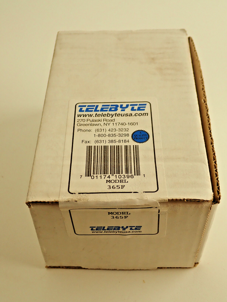 1 - TELEBYTE 365F SUPERVERTER AND INTERFACE CONVERTER MODULE.