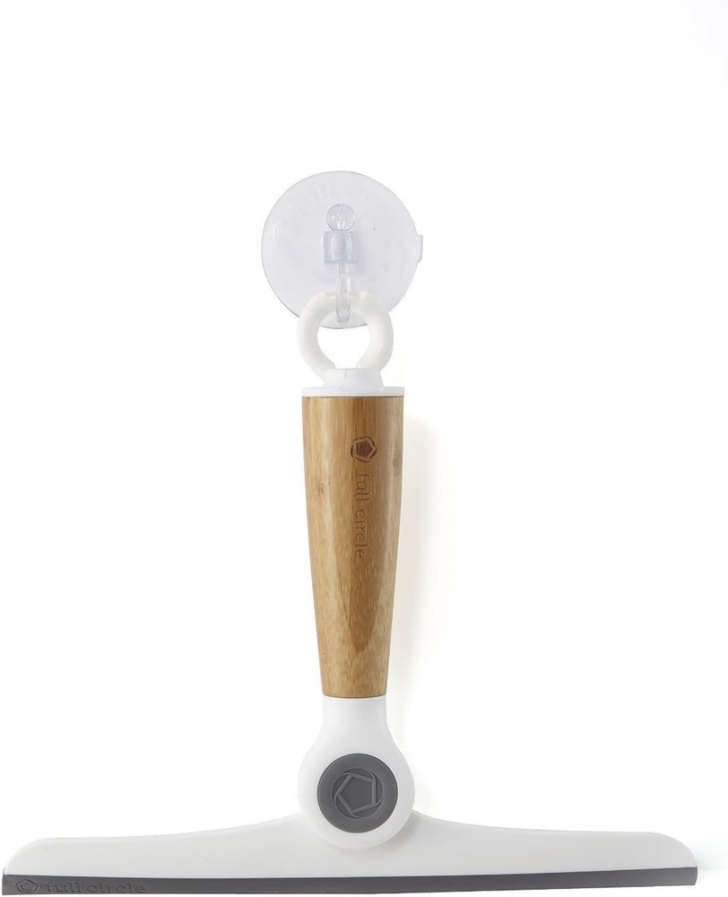 Wipe Out, Pivoting Shower Squeee with Hanging Hook and