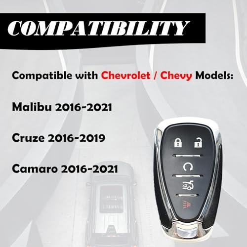 Replacement Car Key Fob Smart Proximity Keyless Entry Remote Control