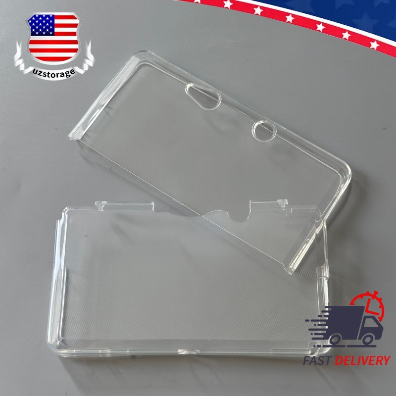 Old Nintendo 3DS Console Clear TPU Silicone Soft Case Protective Cover Shell