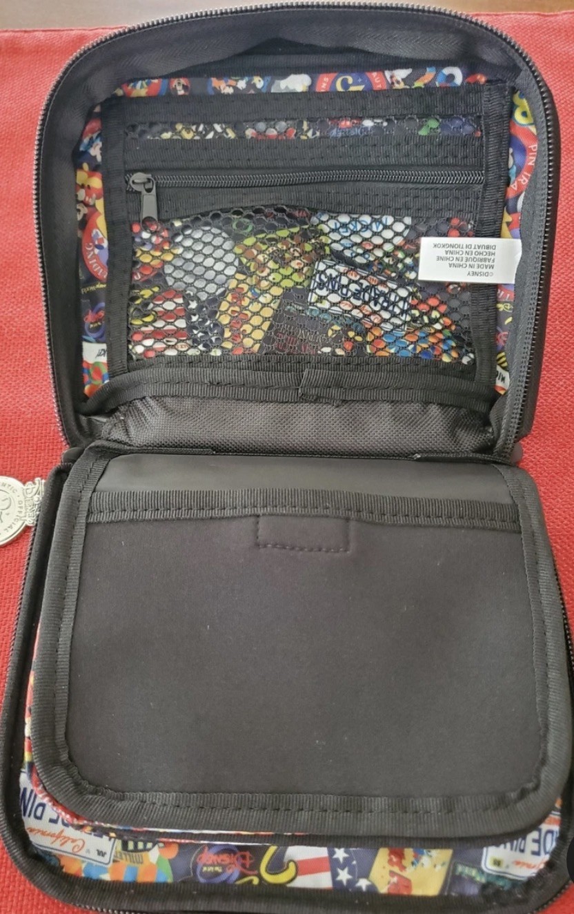 Disney Parks Pin Trading 25th Anniversary Small Mickey Pin Bag 2025 Brand New!