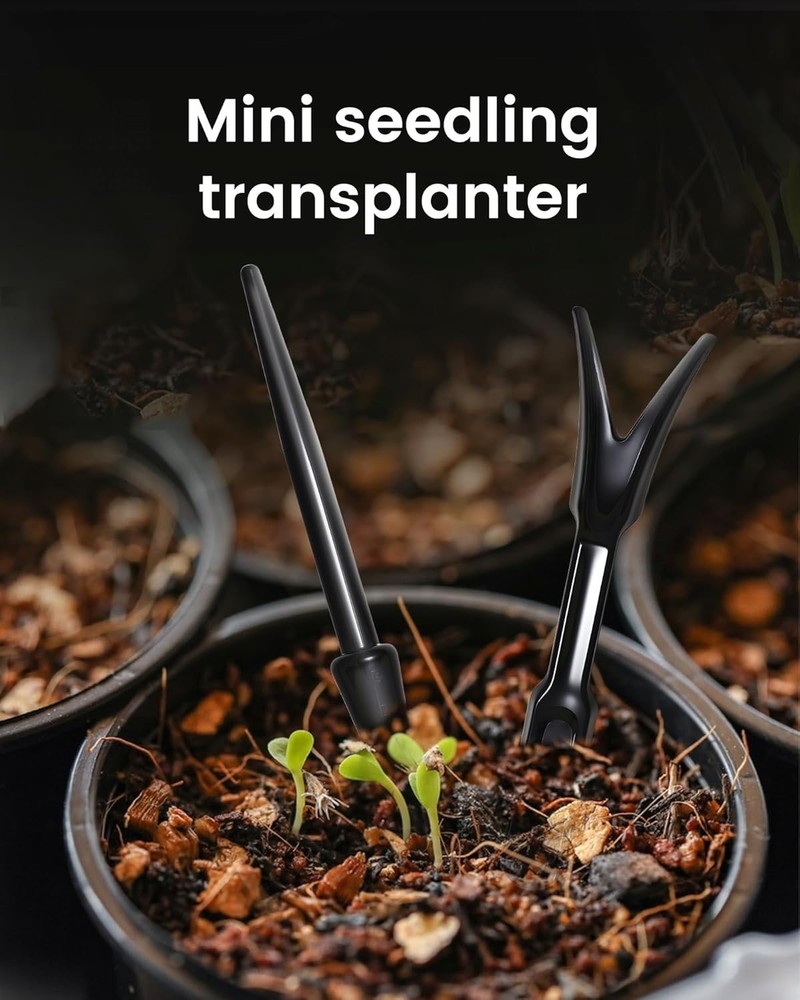 Mini Seed Spreader Set, Seed Planter Tool for Small Seed, Tiny Seed Dispenser...