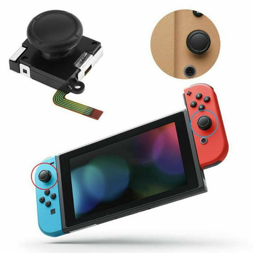 1 or 2 Joystick Thumb Stick Replacement 3D Analog For Nintendo Switch NS Joy-Con
