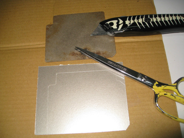 Easy Fix Cut to fit Universal Microwave Waveguide Cover 9" x 9"
