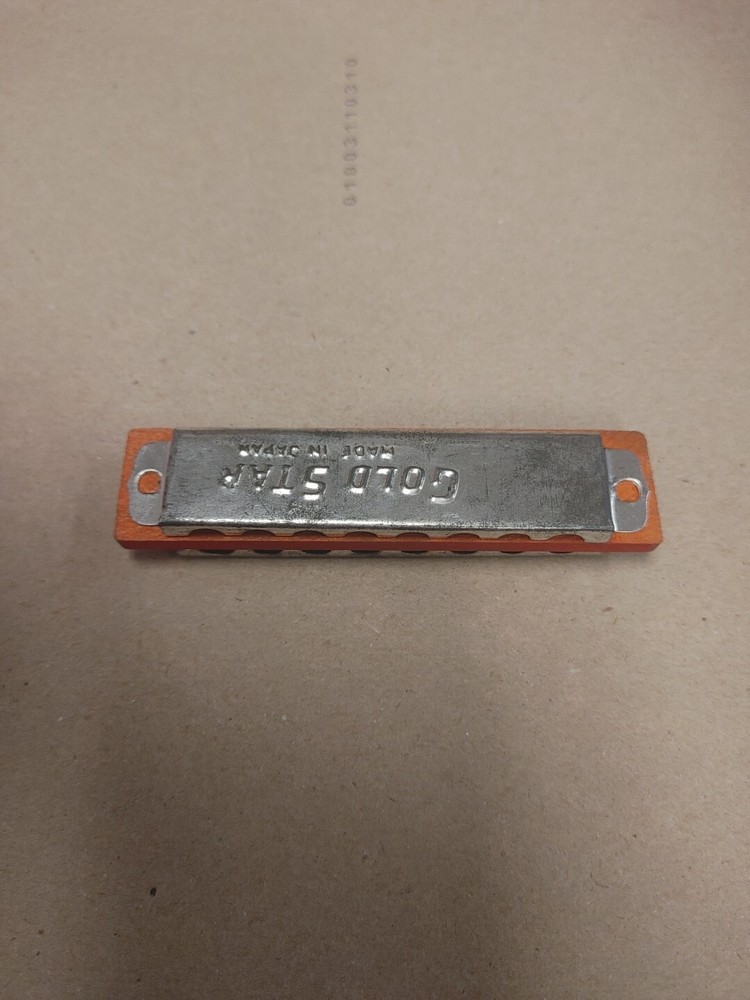 VINTAGE GOLD STAR HARMONICA MADE IN JAPAN