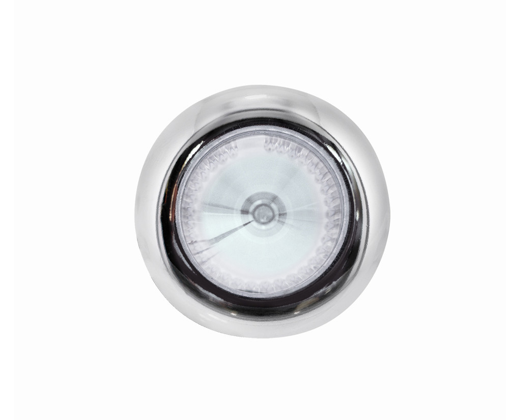 4 LED Dual Function 3/4" Mini Spike Light With SS Bezel Clear/Amber