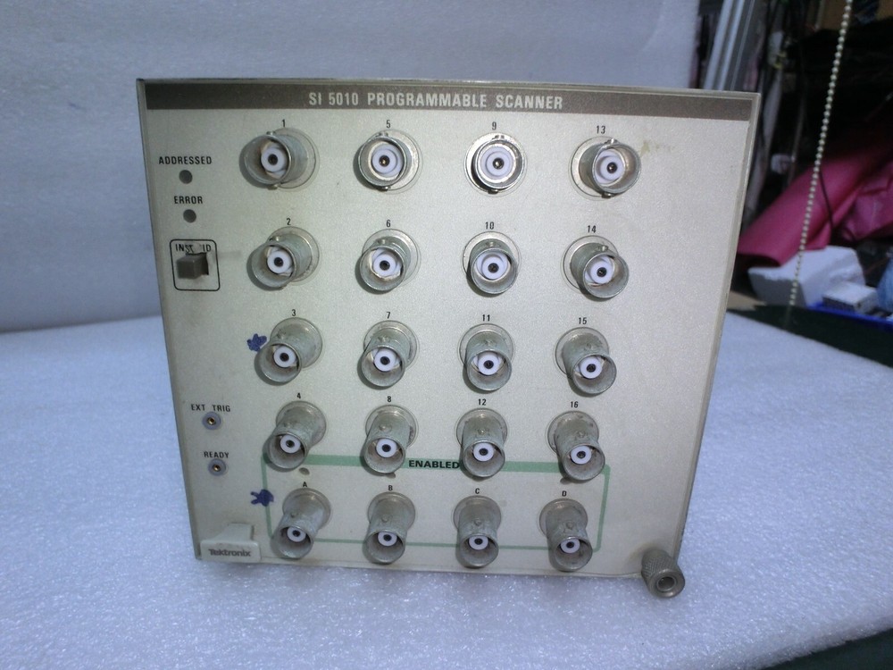 Tektronix SI 5010 Programmable Scanner Plugin,Used&6351