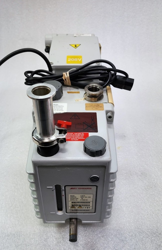 EDWARDS E1M18 VACUUM PUMP