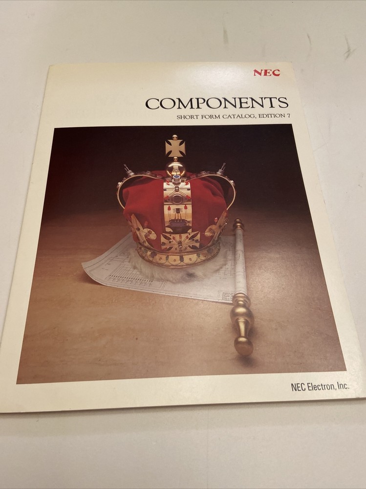 NEC Electron components Product Line Reference Guide Sales Brochure Catalog #F