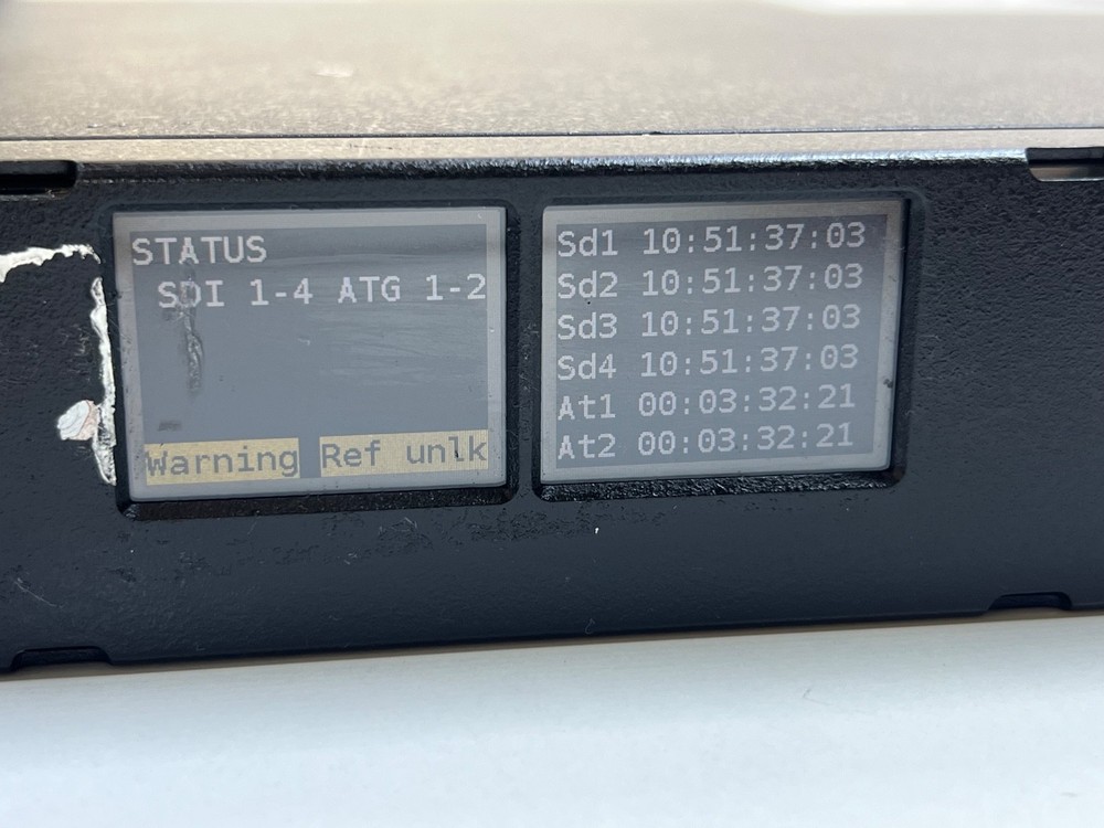 Evertz 5601MSC Master SPG/Master Clock System