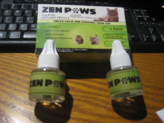 Zenpaws Calming Diffuser  Refills  5pcs.- fits Comfort Zone and other diffusers.