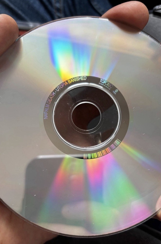 NAPALM DEATH UTOPIA BANISHED CD