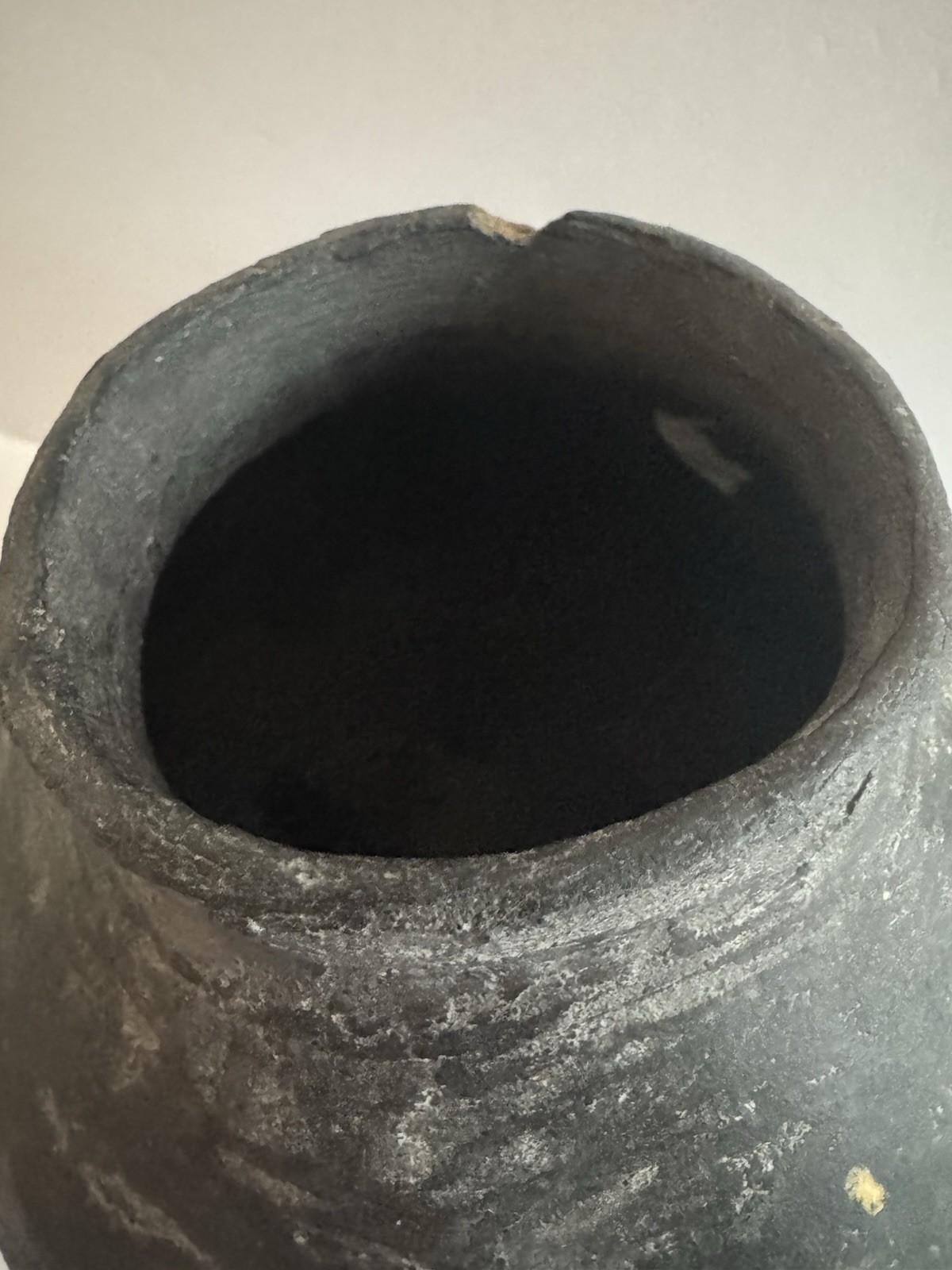 Historic Native American Olla Mississippian Era Clay Pottery Jug Primitive 10 in