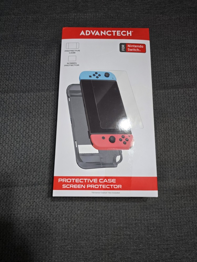Advanctech Nintendo Switch Protective Case Screen Protector | NEW |