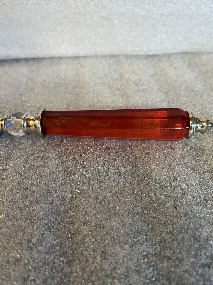 Lenox Red Jeweled Handle Cake Server
