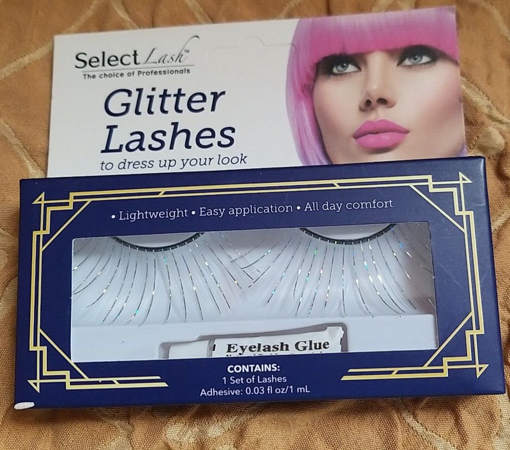 Select Lash Dramatic Lashes Glitter 5 Pack Set Cosplay Costume Lashes