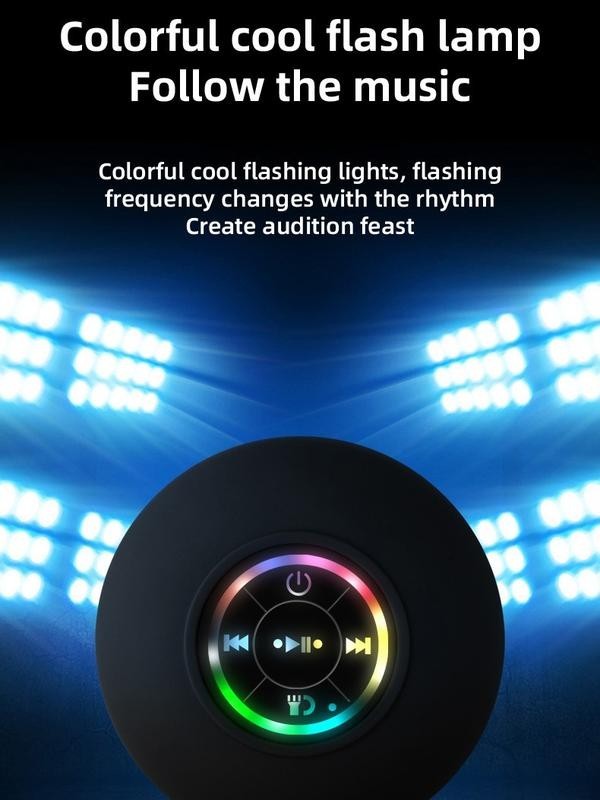 Mini Waterproof Bluetooth 5.0 Speaker Wireless Shower Speaker