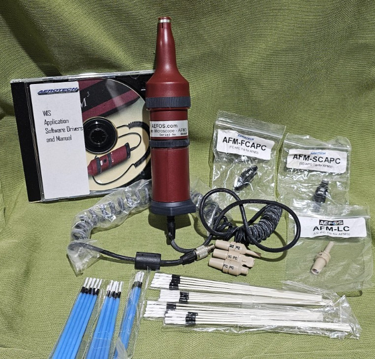 AEROTECH Software Drivers & Manual AEFOS AFM3 Microscope Camera