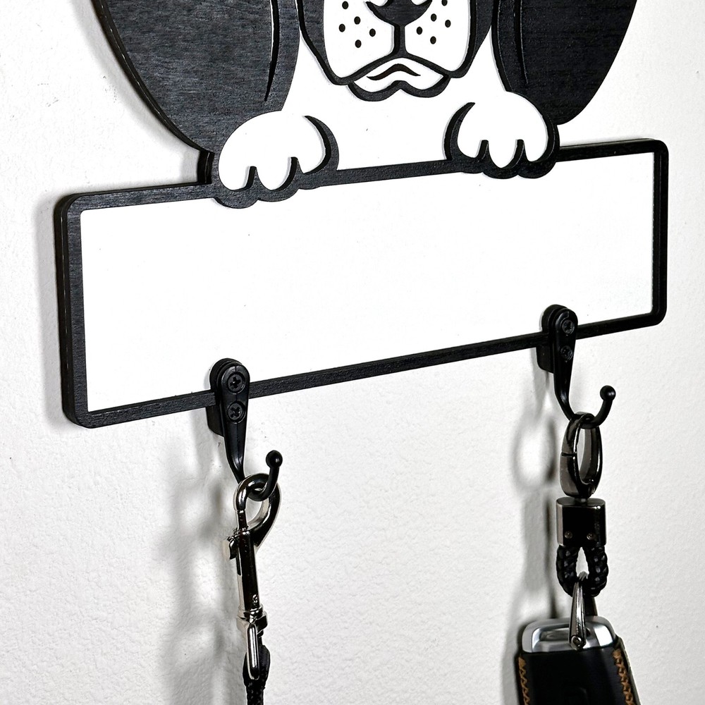 Beagle Dog Leash Holder