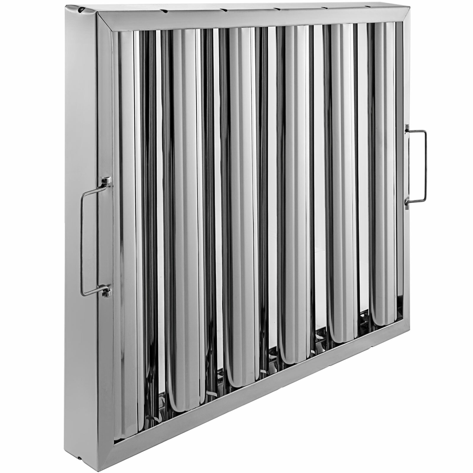 VEVOR 6PCS 20"x16" Stainless Steel Hood Grease Commercial Exhaust Filter Baffle